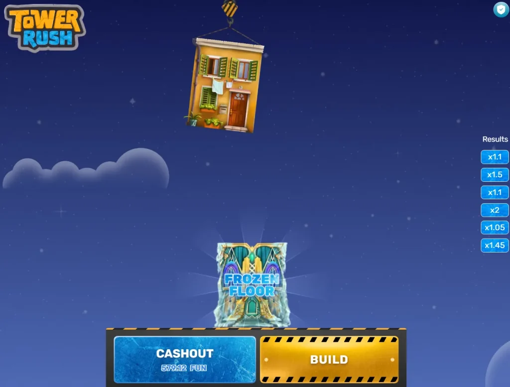 Tower Rush - bonus Frozen Floor